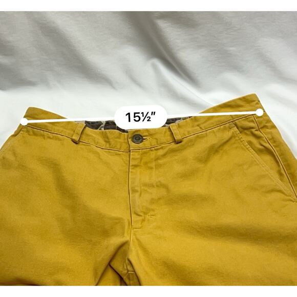 Ball and Buck USA Men's Chino Hunting Pants Gold Canvas Size 32 - Picture 7 of 11